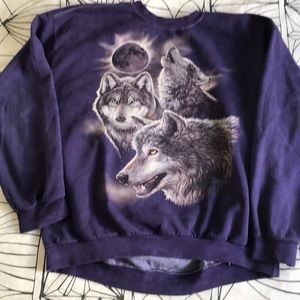 howling wolf sweater